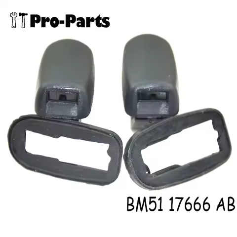 BM51-17666-AB 2PCS Front Windshield Washer Nozzles for Ford 2010-2017 Focus C-Max 2007-2014 Mondeo B