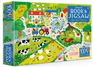 USBORNE - Usborne Book & Jigsaw - On the Farm | 認識農場 | 圖書 及 砌圖 ( 100 塊拼圖)