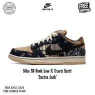 NIKE x TRAVIS SCOTT SB DUNK LOW "CACTUS JACK" 100% BNIB