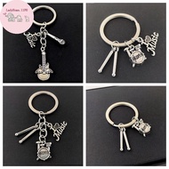 LadyHome Drum  Music Lovers Ro Bapa Pendant Band Kit Drum Keychain Bapa Keychain ph
