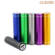 CLEOES Battery Case For Phone 5V 1A 18650 Battery Battery Box Free Welding Metal  Storage Case