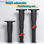 NOVAFABLE​ Bed Beam Support Leg, Telescopic Adjustable Bed Beam Support Feet, Universal Heightening 