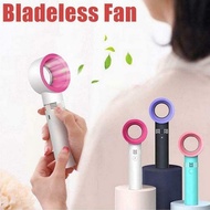 2021 Portable Leafless USB Mini Fan Air Cooler Leafless Fan Mini Fan Rechargeable Mini Fan Portable Bladeless Hair Dryer