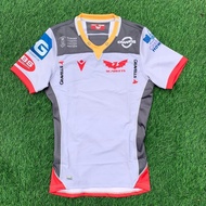 [M] Original Macron Player Issue Scarlets Rugby Away 2020/21 Jersey/ Baju Jersi Ragbi Original