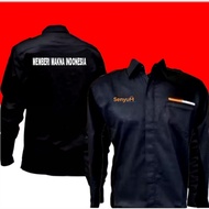 KEMEJA 1 pocket BRI smile shirt BRI smile shirt BRI smile uniform BRI smile work shirt BRI smile wor