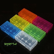 MARITA1 Battery , Anti-slip 4 AA AA 18650 Battery Box,  Portable Coloful Plastic Battery Box 18350 B