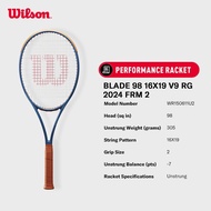 Wilson Blade 98 (16X19) V9 Roland Garros Performance Tennis Racket (Unstrung) WR150611U