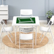 Simple Foldable Hand Rub Mahjong Table Convenient Household Dining Table Double-Use Sparrow Table Chess Table Modern Minimalist
