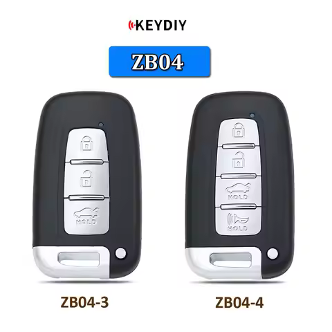 KEYDIY ZB04 Universal KD Smart Key ZB04-3 ZB04-4 ZB04 ZB Series Car Remote Key for KD-X2 / KD-MAX Fi