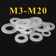 Nylon Flat Washerr Electronics Automotive Washer M3 ~ M20 [NBL]