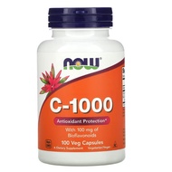 Now Food Vitamin C วิ500/1000 mg 100 Capsules