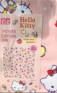 全新 hello kitty 浴簾 shower curtain