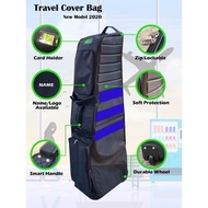 ถุงคลุมถุงกอล์ฟขึ้นเครื่องบิน Travel cover golfbag (มีล้อลาก) พร้อมส่งจากไทย!!!