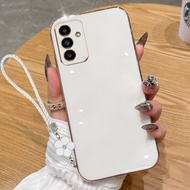 Casing for Samsung Galaxy A56 A36 A26 M14 M34 M54 M23 M52 M55 C55 F34 F23 5G Luxury Electroplated St