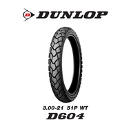 Dunlop D604 กึ่งวิบาก ใส่ CRF / CRF250 / CRF300 / KLX ยางมอเตอร์ไซค์กึ่งวิบาก ขอบ 18" / 21"