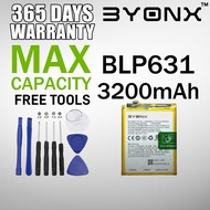 BYONX Battery Bateri BLP631 Battery for Oppo F3 / F5 / F5 Plus / F5 Youth / A77 (2017) (3200mAh)