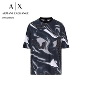 AX Armani Exchange เสื้อยืดผู้ชาย รุ่น AX 6RZMHN ZJDHZ22BS - สีกรมท่า