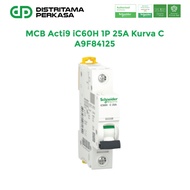 Schneider MCB Acti9 iC60H 1P 25A Kurva C - A9F84125