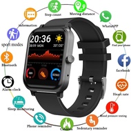 【Ready stock】Xiaomi 2024 New Smart Watch Men Women Sport Fitness Heart Rate Blood Pressure Monitoring Waterproof Watch Men SmartWatch For Android ios jam tangan perempuan jam tanga