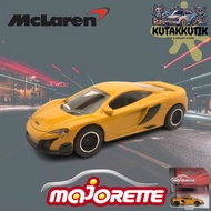 Majorette Racing Car Sedan Sport Mclaren 675 LT Yellow Street Cars