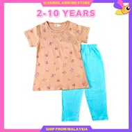 (2-10Y) Baju Tidur Budak / Kanak Set Kids Pajamas Borong Murah Viral Pijamas Perempuan Lelaki boy gi