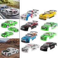[mcfsnzwtxz1bw] 1/10 Four wheel Drive High speed RC Racing Car Body Shell Parts 1x