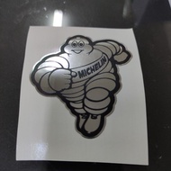Michelin Tayar Stickers Chrome Design