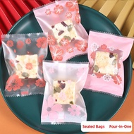 JINLANSHENG | Snowflake Cookies Nuts Milk Hall Packaging Cute Transparent Baking Packaging