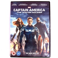 Captain America The Winter Soldier DVD Region 2 PAL Marvel Chris Evans UK