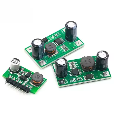 1PCS 1W 2W/3W 3W LED Driver Module PMW Dimmer DC-DC 5-35V Step Down Buck Converter Module 350mA 700m