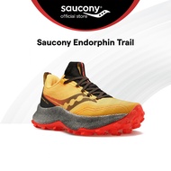 Saucony Endorphin Trail Running Shoes Men's - Vizigold/Vizired S20647-16