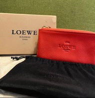 [Loewe]亮橘長夾 二手九成新 經典手腕鏈 好搭好時尚