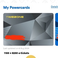 kartu Timezone unreg bertizo dan tiket