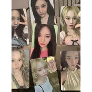 aespa aespa armageddon aespa photocard A aespa Genuine Photocard Regular One el Sign Card sm Special