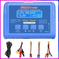 Lipo Battery Charger B6AC+80W Charger Smart Digital Charger for 1S-6S LiPo Life Li-Ion 1-15S NiCD Ni