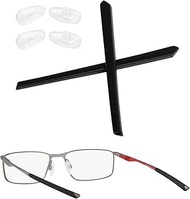 Replacement Rubber Kit Earsocks Nose Pads for Oakley Socket 5.0 OX3217/Socket 5.5 OX3218 138mm Arm L