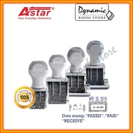 Date Stamp / "RECEIVED" with Date / "FAXED" with Date / "PAID" with Date Stamp