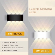 MATA (8 LED 8 Watt) Outdoor Garden Wall Lamp COB/LED Wall Light 8 Eyes 220V Indoor LED Wall Lamp