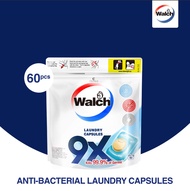 Walch Anti-Bacterial Laundry Capsule Refill Pack (60 pods)