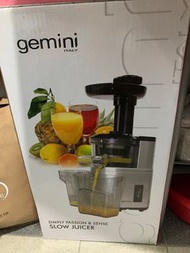 Gemini Slow Juicer慢磨榨汁機(全新)