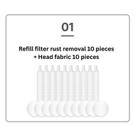 Atojet Shower Filter Refill Set Compatible