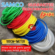 SAMCO Brake Hose Master Pump Hose 6mm &amp; Clip Hose