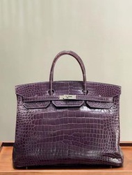 birkin40 phw shiny poro 9G Amethyste stamp：▪️P ❌📄