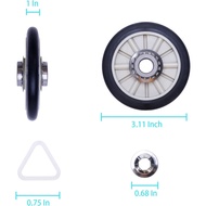Dryer Repair Kit Ken-more Series 70 80 90 500 600 Whirl-pool WED4815EW1 WED4800BQ1 Ama-na NED4655EW1