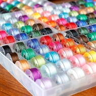 120d/2 Hand-Made Doll Mercerized Embroidery Thread Glossy Ice Silk Thread Artificial Embroidery Thre