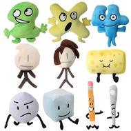 10 Gaya Baru Two Four X Battle for Dream Island Mainan Plush Needle Ice Cube Snowball Plushie Bantal