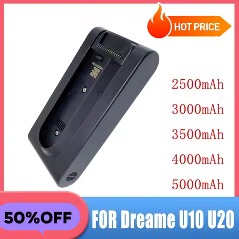 2500-5000mAh High - Capacity Rechargeable Battery for Dreame Z10 Z20 Vacuum Cleaner