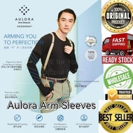 AULORa ARM SLEEVES with Kodenshi BLACK color 100% BE Hand Socks Sihat Lengan Tangan Halal