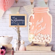 Mason Jar Wedding Guestbook