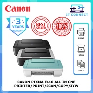 CANON PIXMA E410 ALL IN ONE PRINTER/PRINT/SCAN/COPY/3YW *Ready Stock*